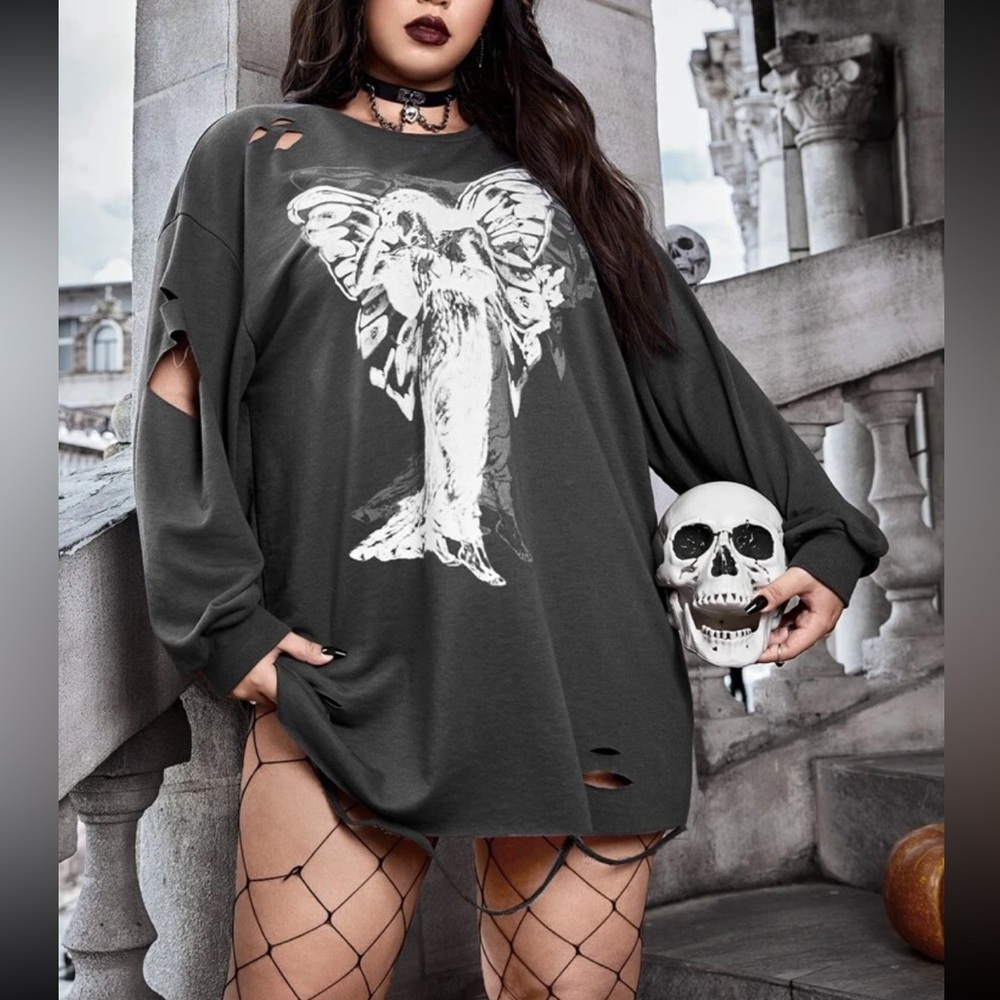 NEW Graphic Sweatshirt Dress